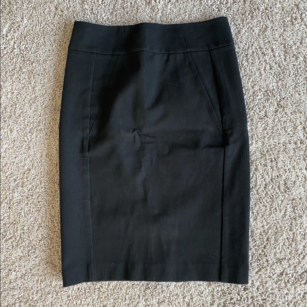 Anne Taylor Black Pencil Skirt